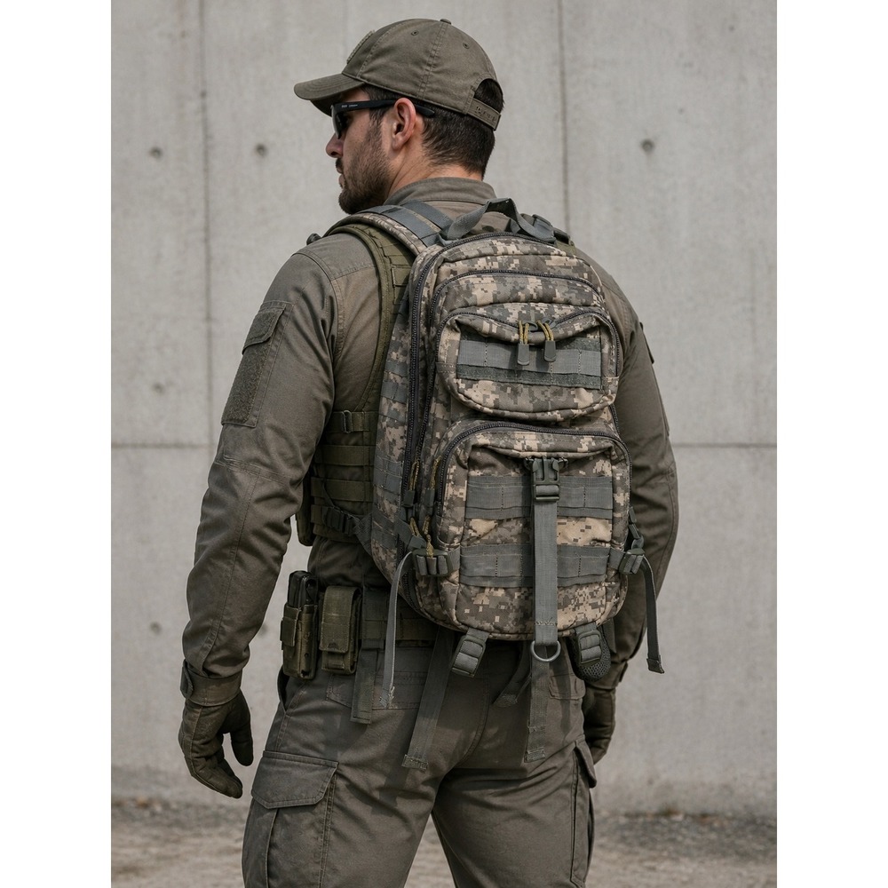 Condor Tactical Backpack Digital Camo MOLLE Military Rucksack Pack Bag